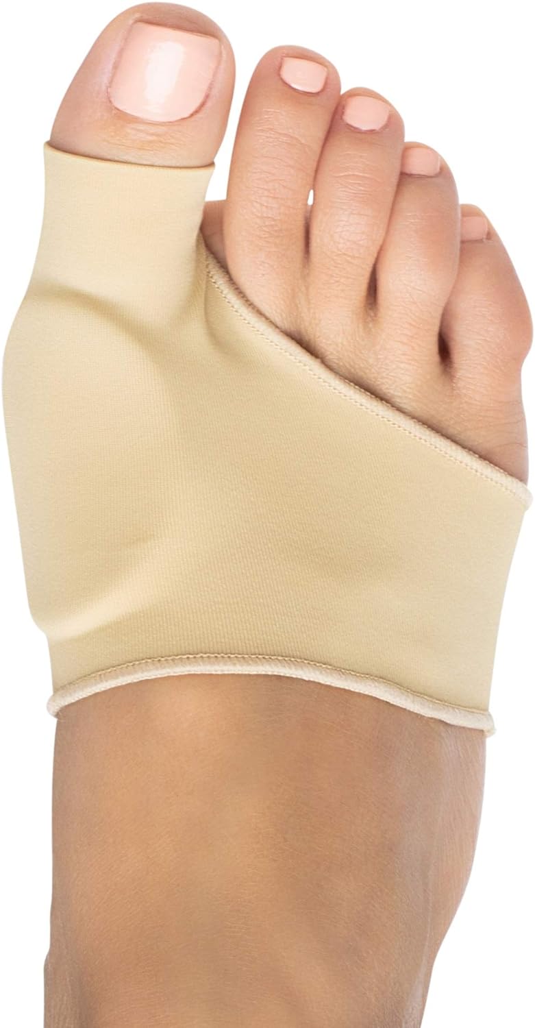 ZenToes Bunion Relief Sleeve | Gel Bunion Pads & Corrector for Men & Women | Cushioned Support for Toe Alignment & Pain Relief | 1 Pair (Large, Women’s 7-12, Men’s 6-10)