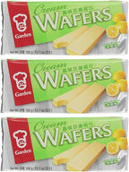 Garden Cream Wafers Lemon Flavor 200g, 3 Pack