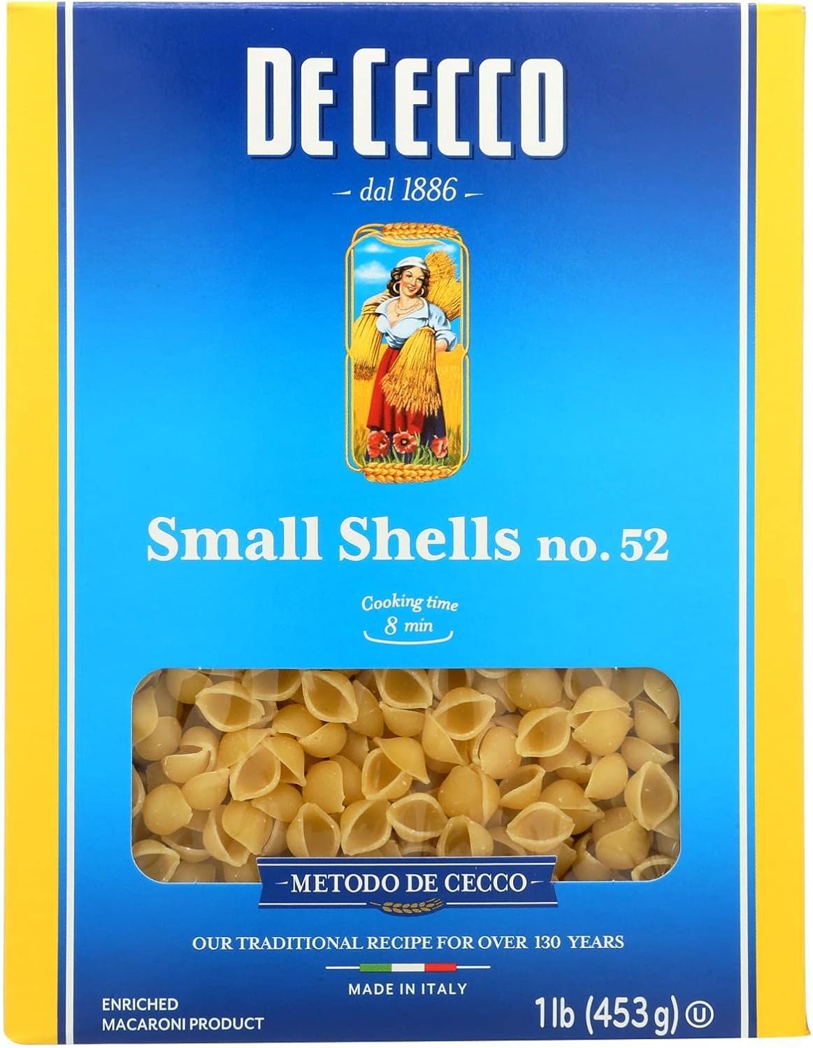De Cecco Pasta Conchigliette, 16 Ounce