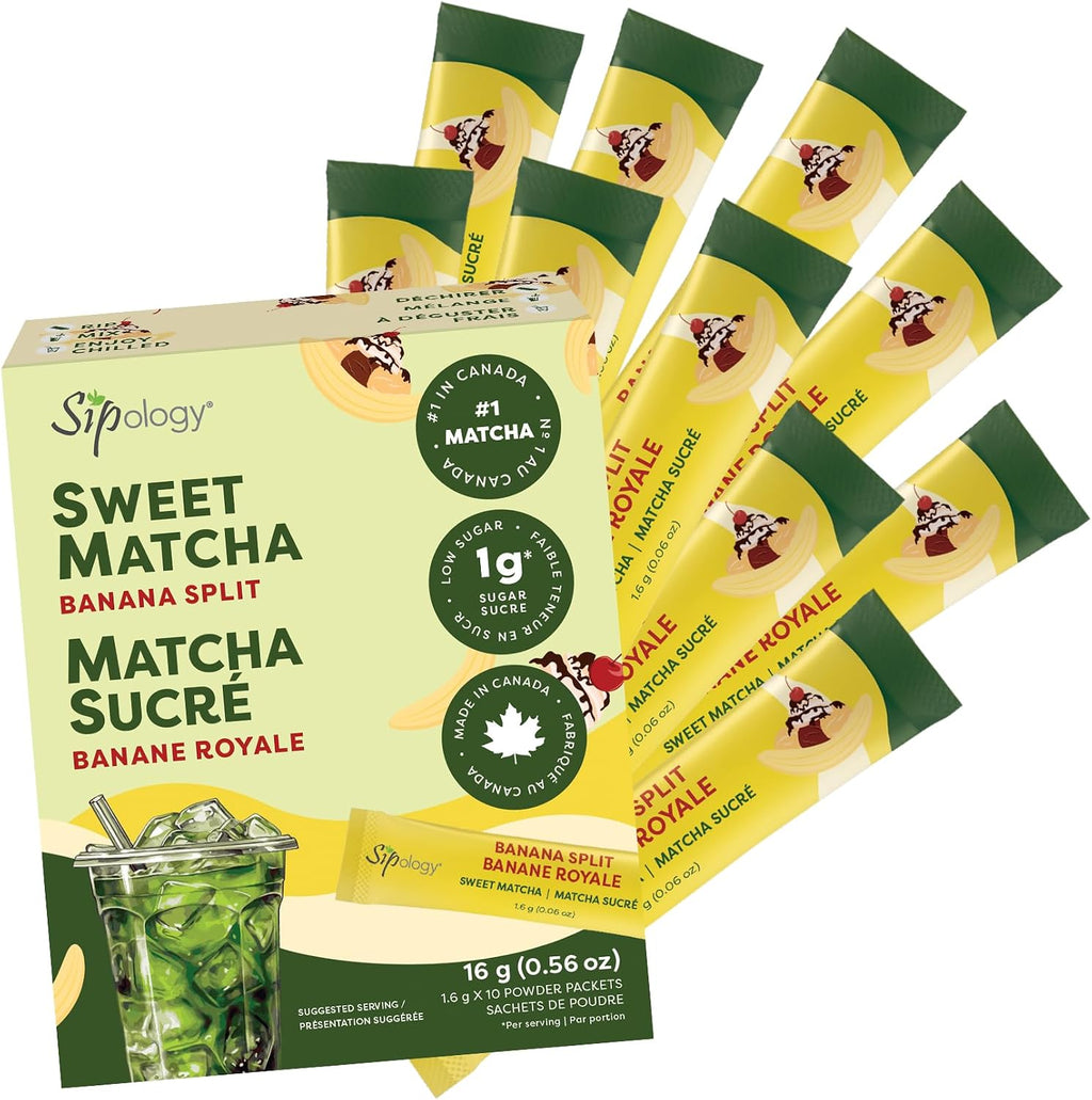 Sweet Matcha: Banana Split - 10pk