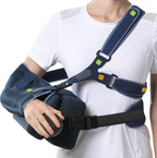 Velpeau Shoulder Abduction Sling with Two Removable Pillows, Shoulder Immobilizer Strap for Sleeping, Rotator Cuff Surgery, Medical Sling for Women & Men, Fits Left & Right Arm (L, Bust ﹥41″)