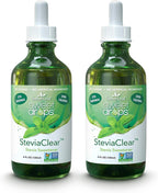 SweetLeaf Sweet Drops - Flavored Stevia Liquid Sweetener, Organic Extract, Zero Calorie, Gluten Free, Keto Friendly, Non GMO, Natural Flavor, Sugar Alternative- Stevia Clear, 4 Fl Oz (Pack of 2)