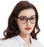 OCCI CHIARI Blue Light Glasses for Women Non Prescription Glasses Fashion Eyewear Full Rim Optical Frame