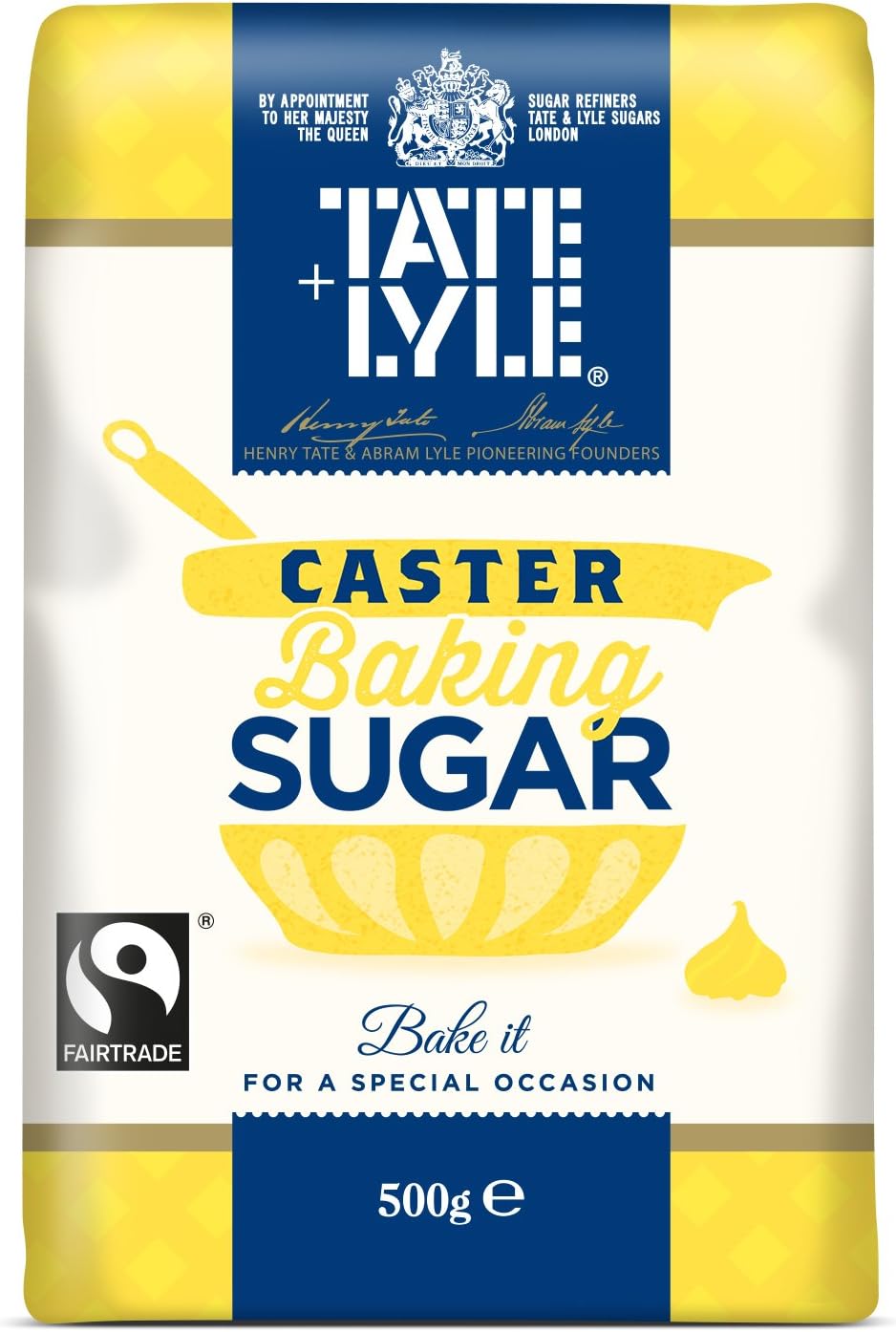 Tate and Lyle Fairtrade Caster Sugar 500 G (Pack of 10)