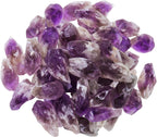 Apengshi 0.97 lb (440g) Natural Amethyst Crystal Points Irregular Rough Crystal Stone Raw Crystal Gemstones Bulk Chakra Stones Meditation Reiki Collect Handmade DIY