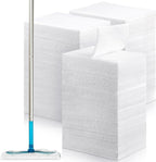 Hoolerry 300 Count Dry Sweeping Cloths Compatible with Swiffer Sweeper, Disposable Dry Mop Refills, Dusting Cloths Duster Refills Mop Pads for Hardwood Tile Vinyl Floor, 11.81 x 8.66 Inch