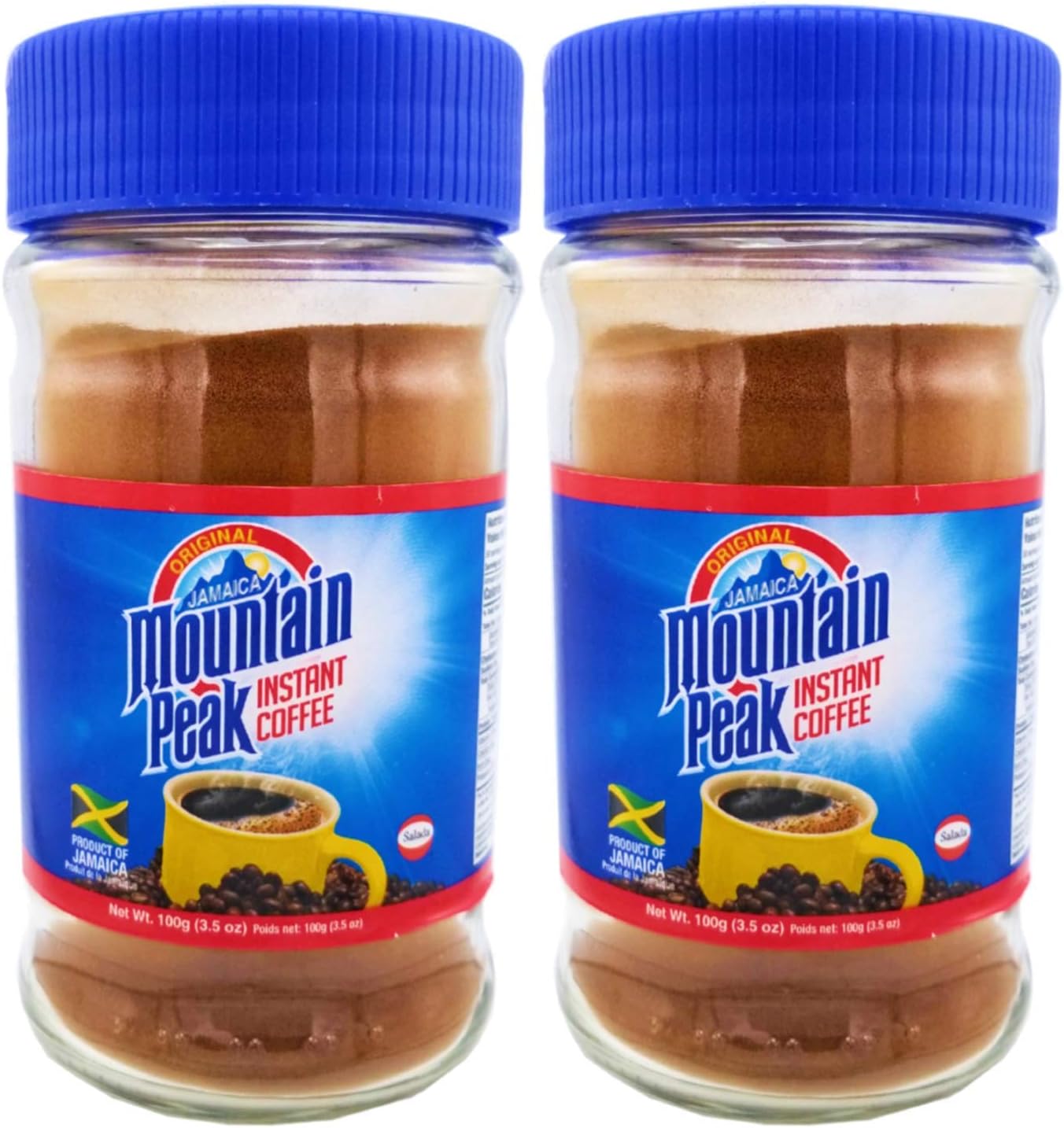 Mountain Peak Instant Coffee – Premium Jamaican Blend, 100g Jar