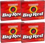Wrigley Cinnamon Chewing Gum, 15 Stick (Pack of 4), 60 Gum Pieces, Cinnamon Gum