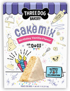 Three Dog Bakery Ultimate Celebration Dog Birthday Cake Mix, 11 oz, DIY Dog-Safe Cake Kit with Frosting, Perfect for Birthdays, Gotcha Days & Everyday Celebrations