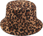Joylife Animal Print Bucket Hat Novelty Pattern Sun Hats Reversible Packable Fishing Cap for Women, Men