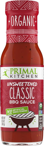 Primal Kitchen Classic BBQ Sauce Organic & Unsweetened, 8.5 Fl Oz