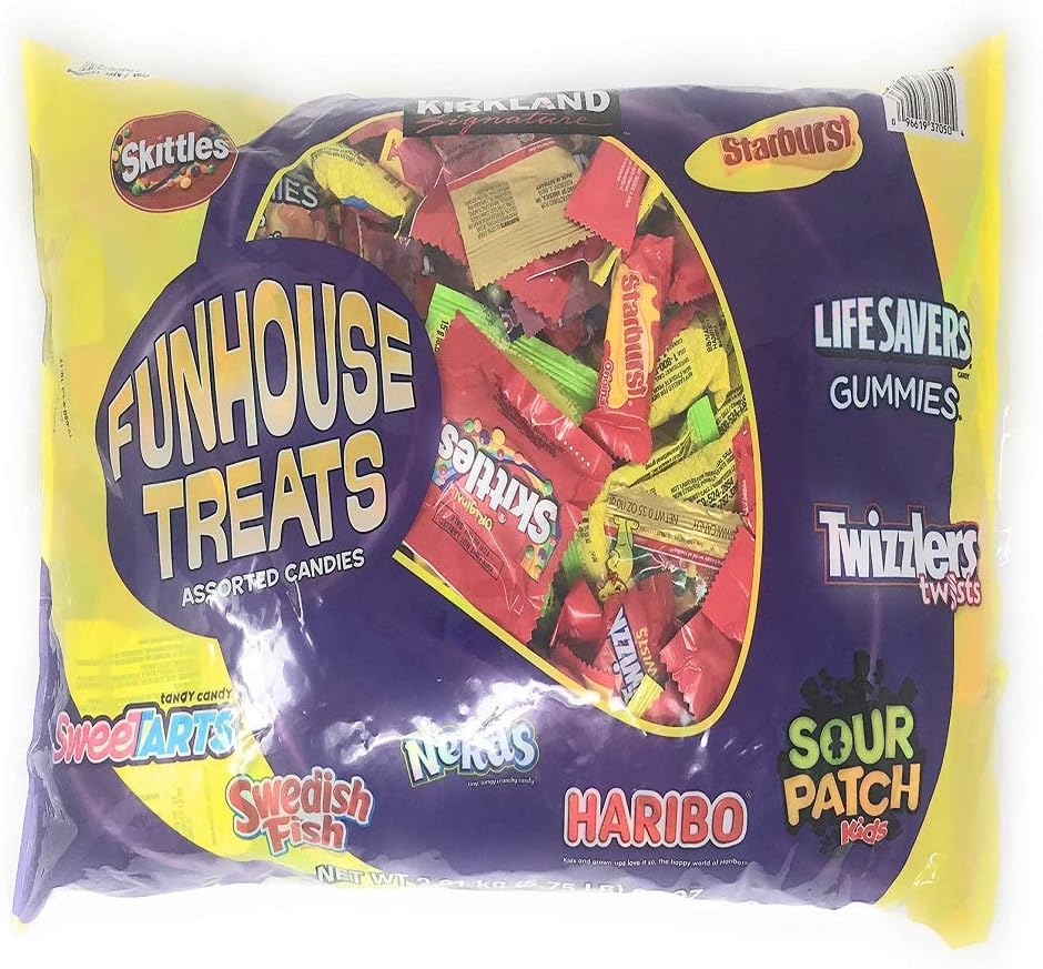 KIRKLAND SIGNATURE Assorted Candy Mix Funhouse Treats 92oz,, 92 Oz ()