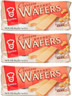 Garden Cream Wafers Peanut Flavor 200g, 3 Pack
