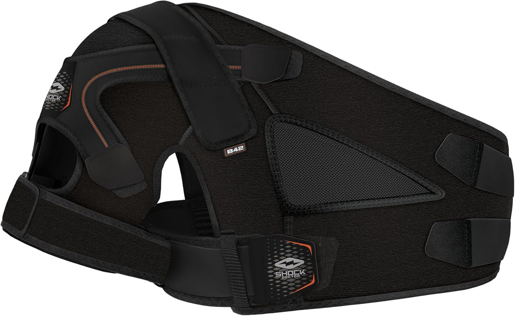 Shock Doctor Shoulder Brace for Men, Shoulder Support Brace, Prevents & Promotes Healing from AC Sprains, Rotator Cuff Shoulder Brace & Moderate Separations, Rotator Cuff Support Brace
