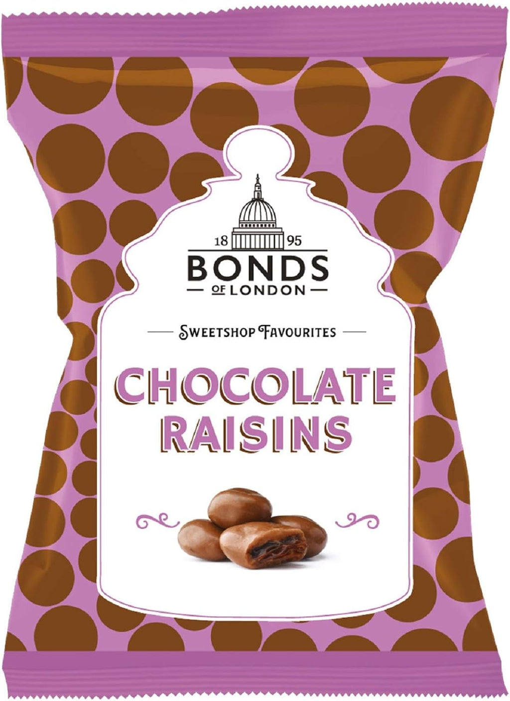 Original Bonds Of London Chocolate Raisins Imported From The UK England Milk Chocolate Coated Raisins