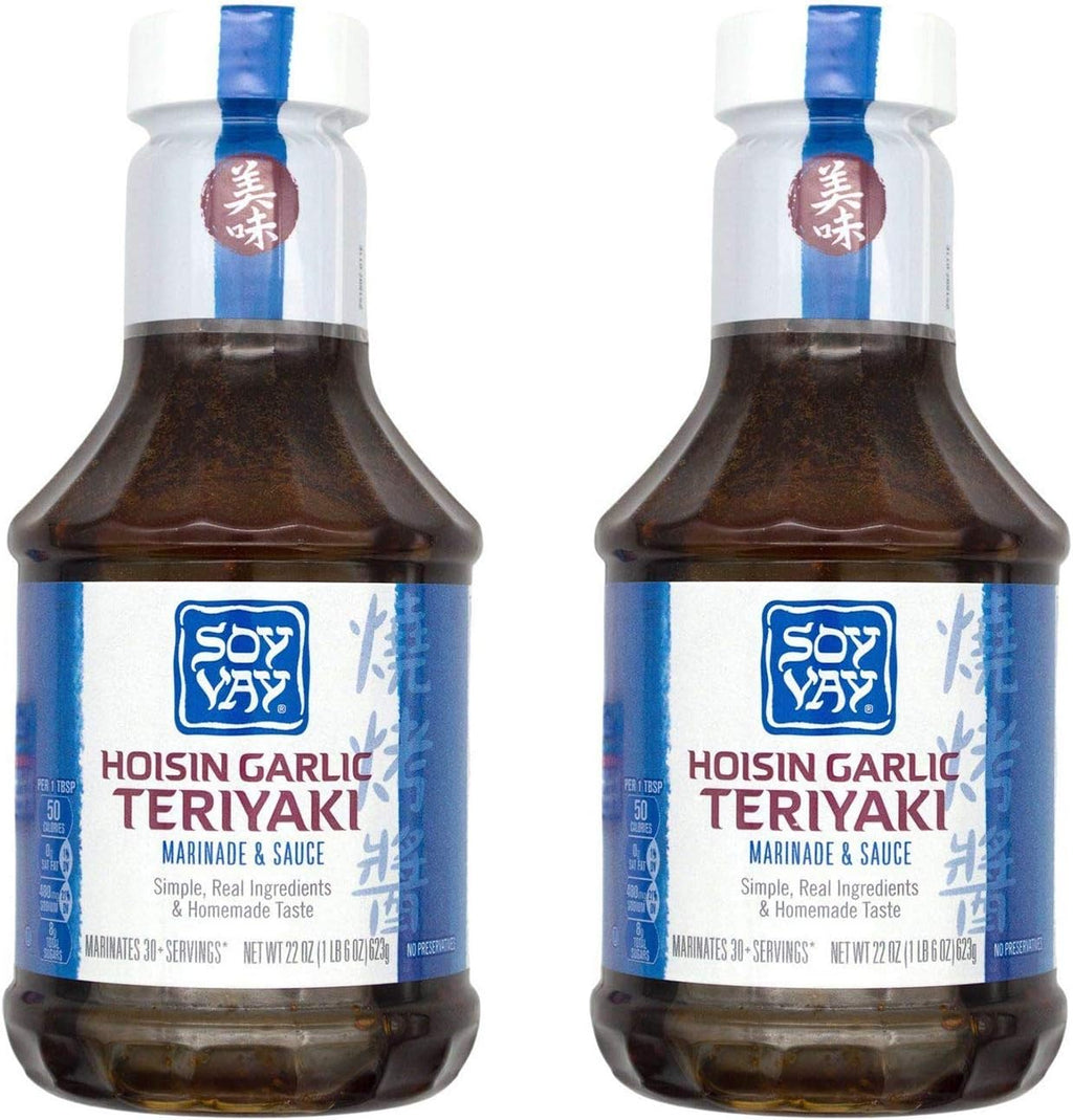 Soy Vay, Hoisin Garlic Marinade & Sauce (Pack of 2)