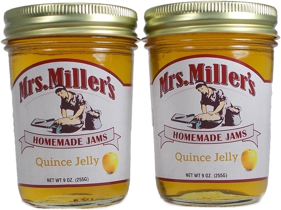 Mrs Millers Quince Jelly (Amish Made) ~ 2/9 Oz. Jars