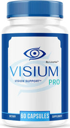 LIVORKA Visium Pro Vision Support - Official Health Supplement Capsules, Natural VisiumPro Vitamin Pills for Visual Health & Wellness, Visium Pro Reviews, 60 Capsules for 1 Month