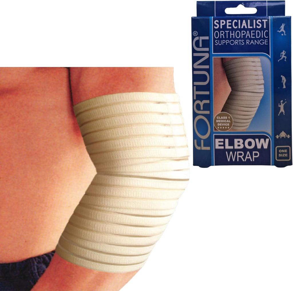 Elastic elbow wrap