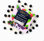 Atici Lokum Authentic Turkish Delight 8oz – Gourmet Vegan Sweets, Gluten-Free, Halal Soft Chewy Candy Gift Box | Traditional Premium Lokum Loukoumi Imported from Turkey (Blackberry Flavored Candies)
