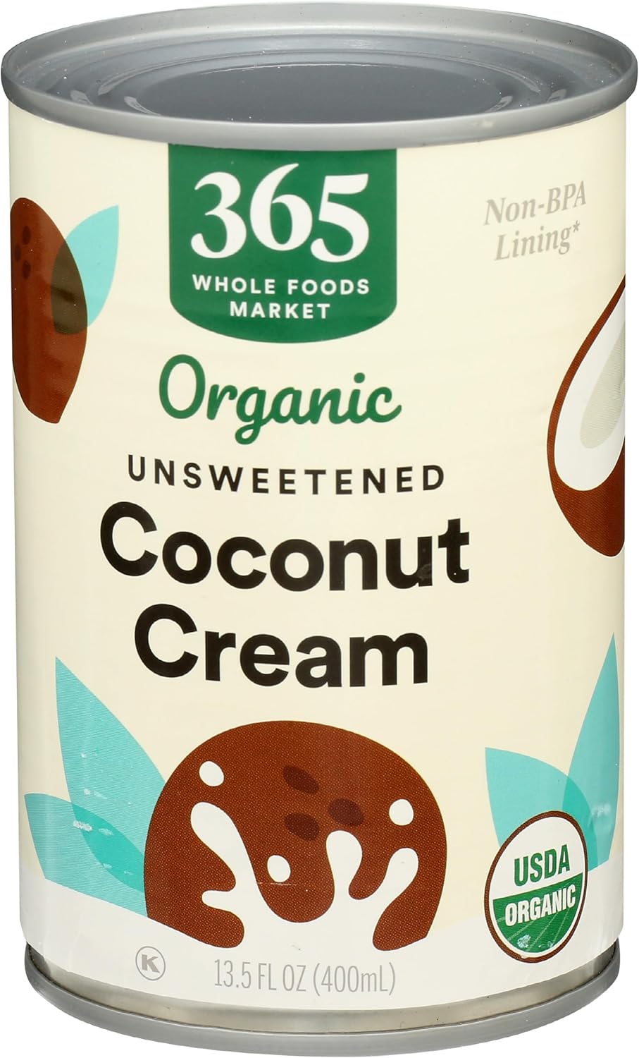 365 by Whole Foods Market, Organic Coconut Cream, 13.5 Fl Oz
