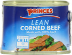 Princes Lean Corned Beef 200 g (Pack of 4)