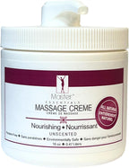 Master Massage Spamaster Unscented 16 Oz Massage Cream, White
