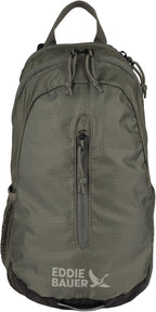 Eddie Bauer Stowaway Packable Sling Bag | Foldable | Travel | Outdoor | Lightweight | Compact | Everyday Carry | Ripstop Nylon | 10L - Spruce Green