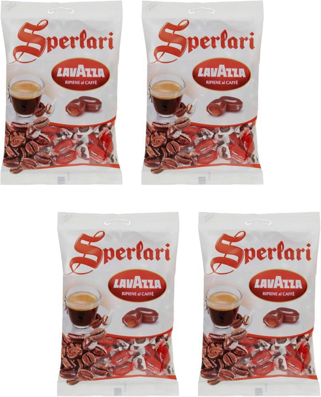 Sperlari: Cofee Candies 6.17 Ounce Package Each Pack of 4 [ Italian Import ]