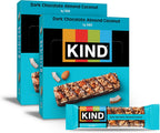 KIND Healthy Snacks Bars, Dark Chocolate Almond Coconut, Gluten Free, High Fiber Snacks, 3g Protein, 24 Count