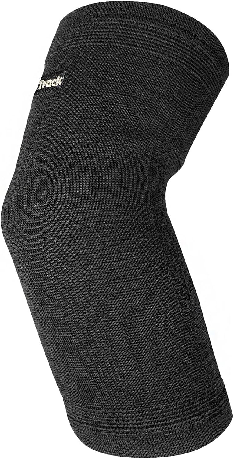 Back on Track 2-Way Stretch Black Elbow Brace - Enhanced Recovery & Support for Tennis, Golf, Training, Work and Daily Activities