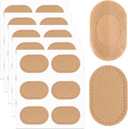 24 Pcs Bunion Cushion Protector Pads Bunion Pads, Foot Callus Cushion Toe Cushions Pad to Wear with Shoes Shoe Accessories, Corn Cushions Patches for Women Men Fabric Feet Heel Toe Protector Pad