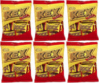 Cloetta Kex Choklad - Chocolate Filled Mini Wafers 156g - Pack of 6