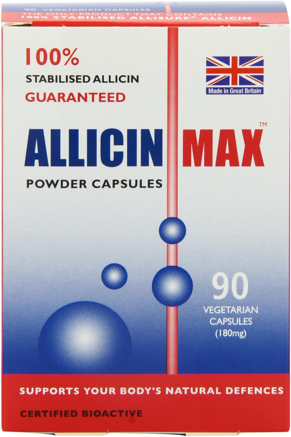 Allicin Max 100% Pure Allicin 30 veg caps