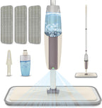 Spray Mops for Floor Cleaning: MEXERRIS Wet Mop with 3 Washable Pads for Swiffer Powermop - Floor Mop with Refillable Bottle - Home Commercial Dust Mops for Hardwood Laminate Ceramic Tiles