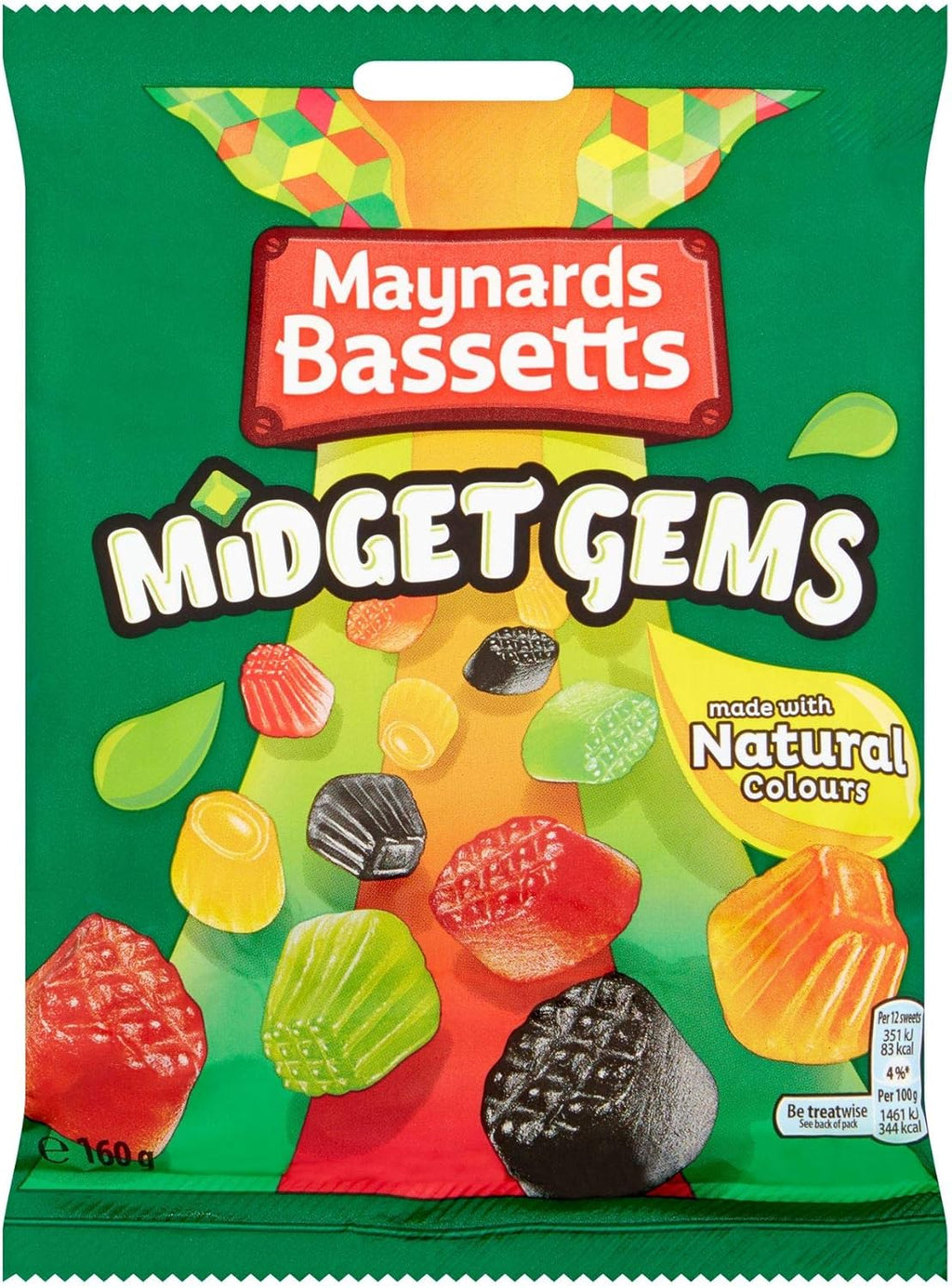 Maynards Midget Gems - 160g - Pack of 3