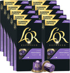 L'OR Espresso Capsules, 100 Count Profondo Lungo, Single-Serve Aluminum Coffee Capsules Compatible with the L'OR BARISTA System & *Nespresso Original Machines