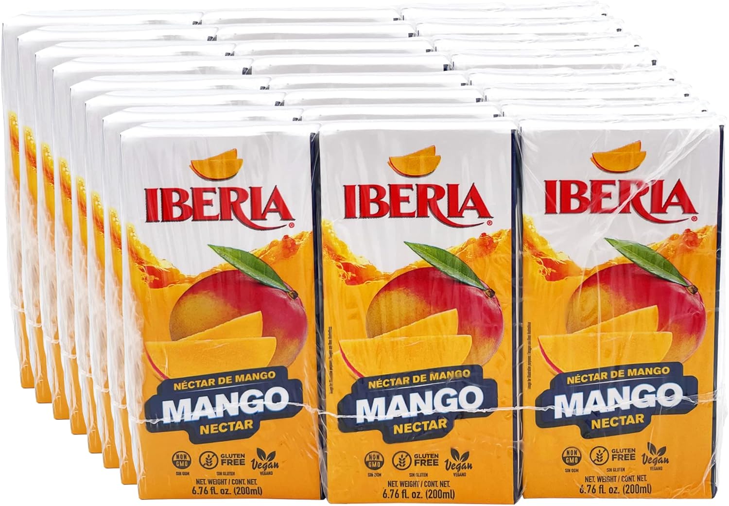 Iberia Mango Nectar, 6.8 fl oz (Pack of 24)