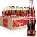 Code de Mexico Coke Glass Bottle, 12 fl oz, 24 Pack