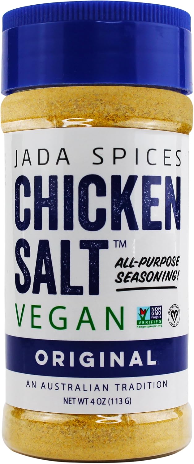 JADA Spices Chicken Salt Spice and Seasoning - Original Flavor - Vegan, Keto & Paleo Friendly - Perfect for Cooking, BBQ, Grilling, Rubs, Popcorn and more - Preservative & Additive Free