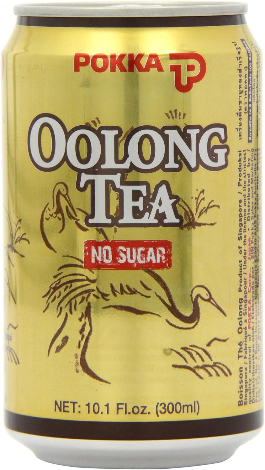 Pokka Oolong Tea Can - 13.5oz (3 packs)