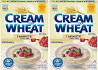 Cream of Wheat Original Stove Top Hot Cereal, 1 Minute Cook Time, 28 Ounce (Pack of 2)