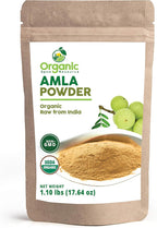 Organic Amla Powder - 1.1 lbs or 17.54oz | Amalaki, USDA Organics, Non-GMO, Kosher, Halal - 100% Raw and Natural, by SHOPOSR