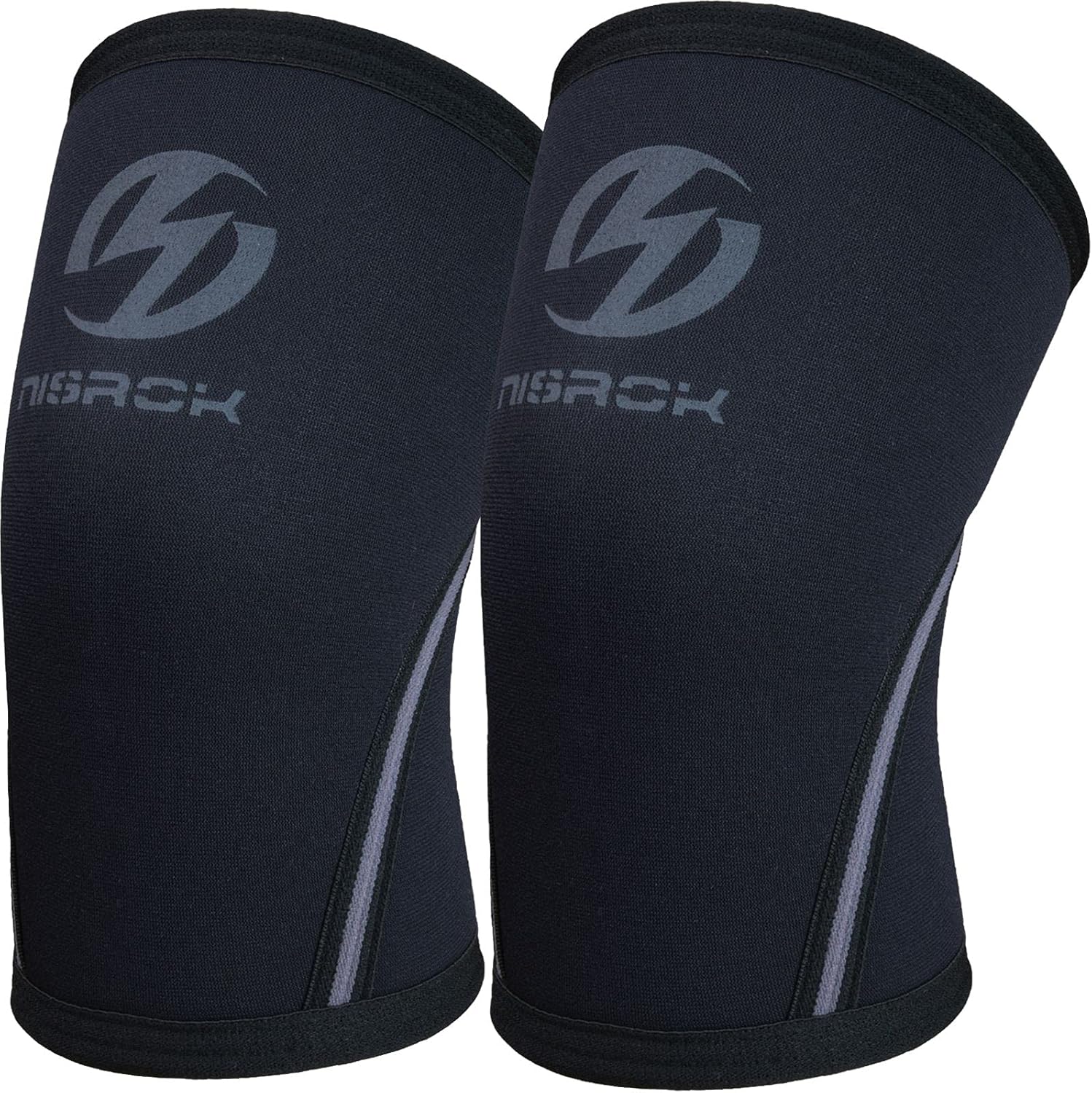 Elbow Sleeves (Pair),Support for Weightlifting,Powerlifting,Squat,Basketball and Tennis,5mm Neoprene Compression Brace for Both Women and Men (X-Large, Black New)