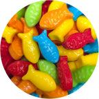 NCS Guppy Fish Edible Sprinkles – Red, Orange, Yellow, Green & Blue Cupcake, Cake & Cookie Decorations, 8 oz