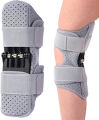 Spring-driven knee support，Knee Brace,Enhances joint assistance during stair climbing, squats, and daily activities - Ergonomic patella support with adjustable straps (Gray 1PCS