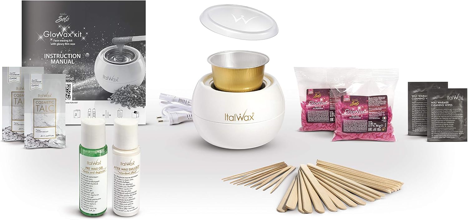 Italwax Glowax Hard Wax Kit