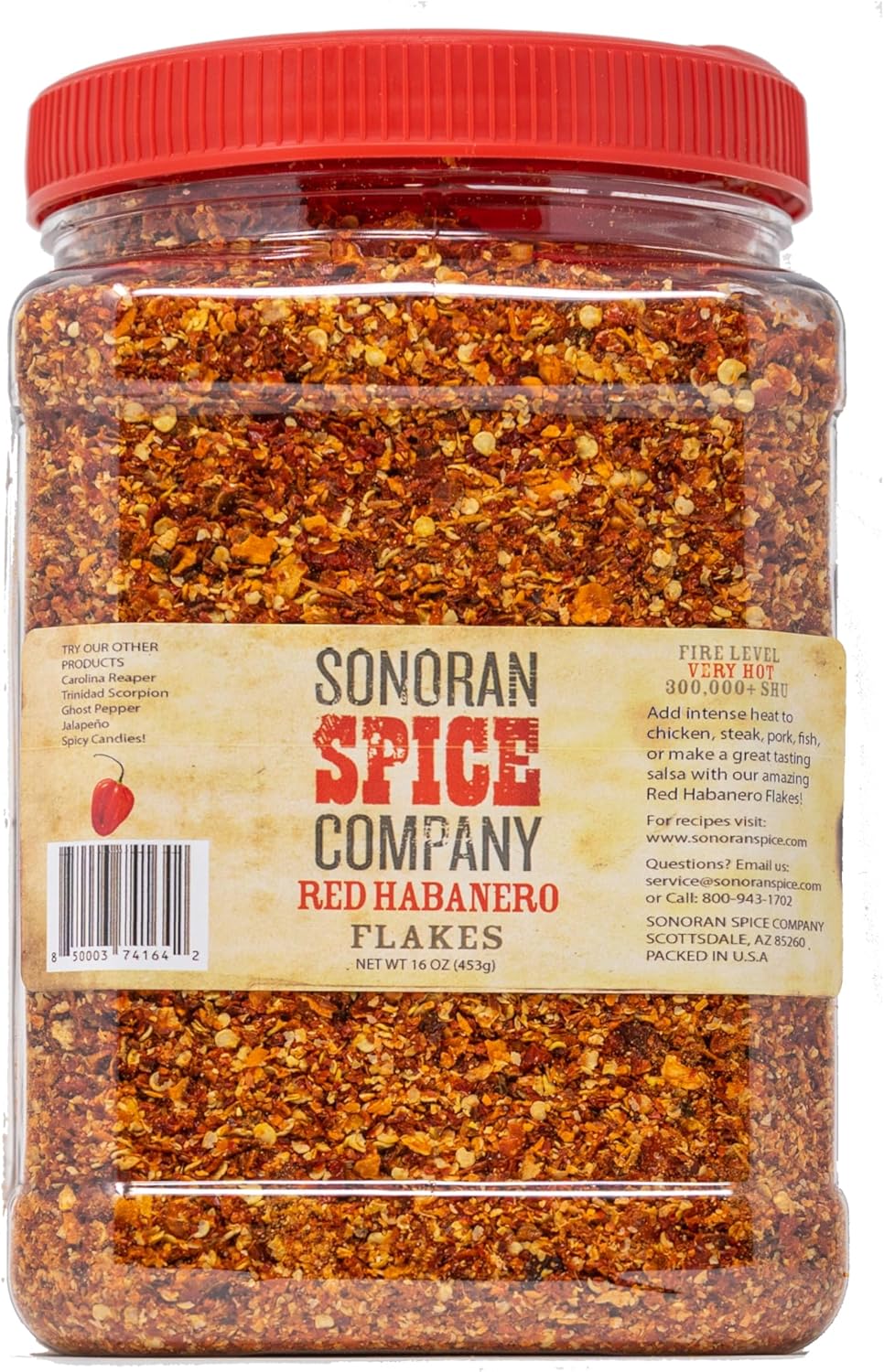 Habanero Flakes 16 Ounces