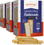 Absolutely Gluten Free Everything Flatbread, 5.29-Ounce (3-Pack)