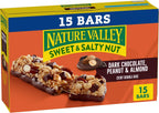 Nature Valley Sweet and Salty Nut Granola Bars, Dark Chocolate Peanut Almond, 15 Bars, 18 oz